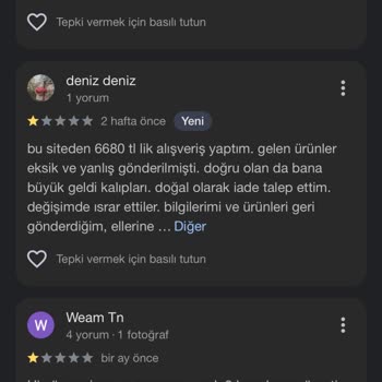 Yanlış Ürün Gönderimi Ve İade Reddiyle Yaşanan Mağduriyet