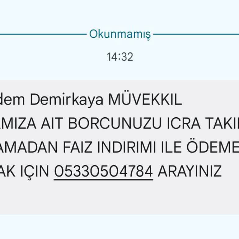 Kişisel Verilerim İzinsiz Kullanıldı Adıma Haksız İcra Tehdidi Yapıldı
