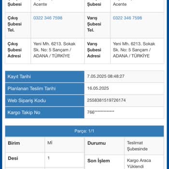 Kargom Adresime Gelmeden İade Edildi Mağdur Oldum