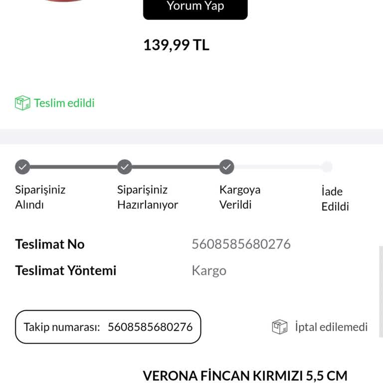 Teslim Edilmeyen Kargo İçin Yanıltıcı Teslimat Bilgisi Sorunu