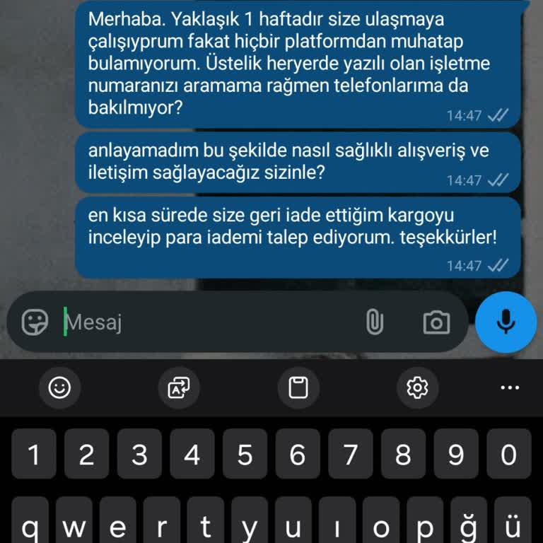 İletişim Eksikliği Ve Geciken İade Süreci Nedeniyle Yaşanan Mağduriyet