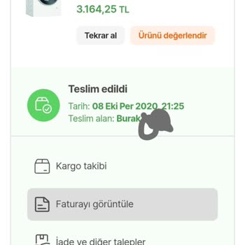 Kısa Sürede Paslanan Çamaşır Makinesi