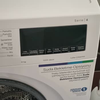 Kısa Sürede Paslanan Çamaşır Makinesi