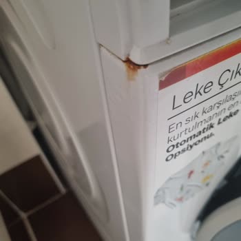Kısa Sürede Paslanan Çamaşır Makinesi