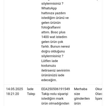 Yanıltıcı Ürün Ve İletişimsiz Hizmetle Hayal Kırıklığı