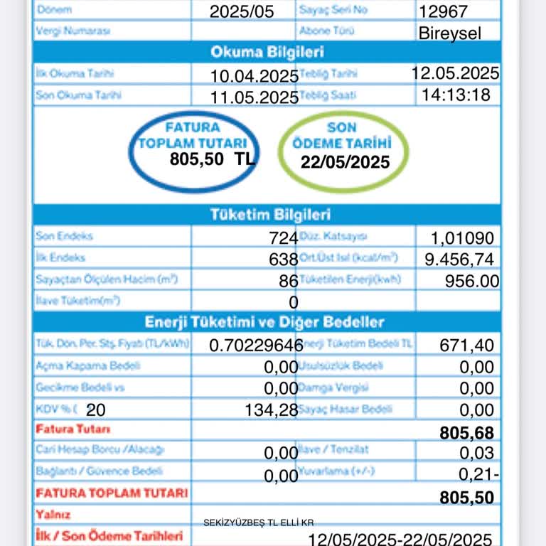 Kullanılmayan Doğalgaz İçin Yüksek Fatura Ve Sayaç Adaletsizliği