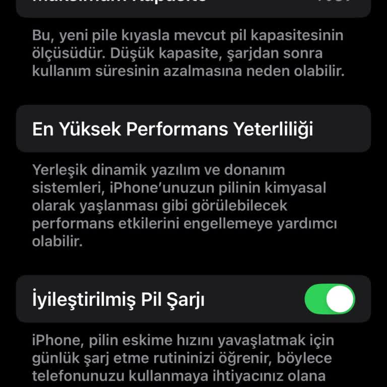 Yeni Alınan İphone'un Pil Sağlığı Hızla Düşüyor!