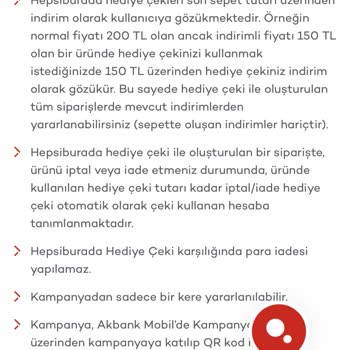 Akbank Kampanya Şartları Dışında Hediye Çeki Verilmemesi Ve İlgisiz Destek