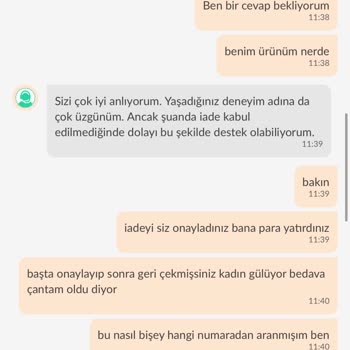 Dolap Uygulamasında Satış Sonrası Yaşanan İade Ve Para Kaybı Mağduriyeti