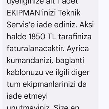 Taahhüt Yenileme Sonrası Beklenmedik Fatura Ve Yüksek Cezalarla Karşılaştım