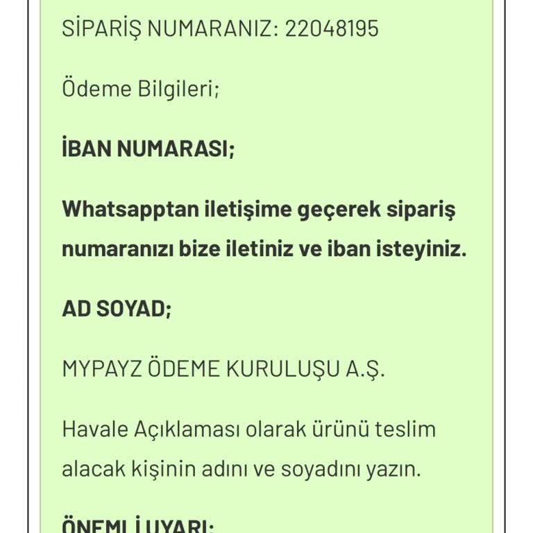 Sipariş Sonrası İletişim Kurulamıyor, Güven Sorunu Yaşadım