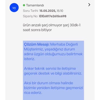Kusurlu Ürün Ve Yetersiz Destek Nedeniyle Hayal Kırıklığı