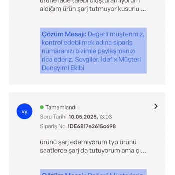 Kusurlu Ürün Ve Yetersiz Destek Nedeniyle Hayal Kırıklığı