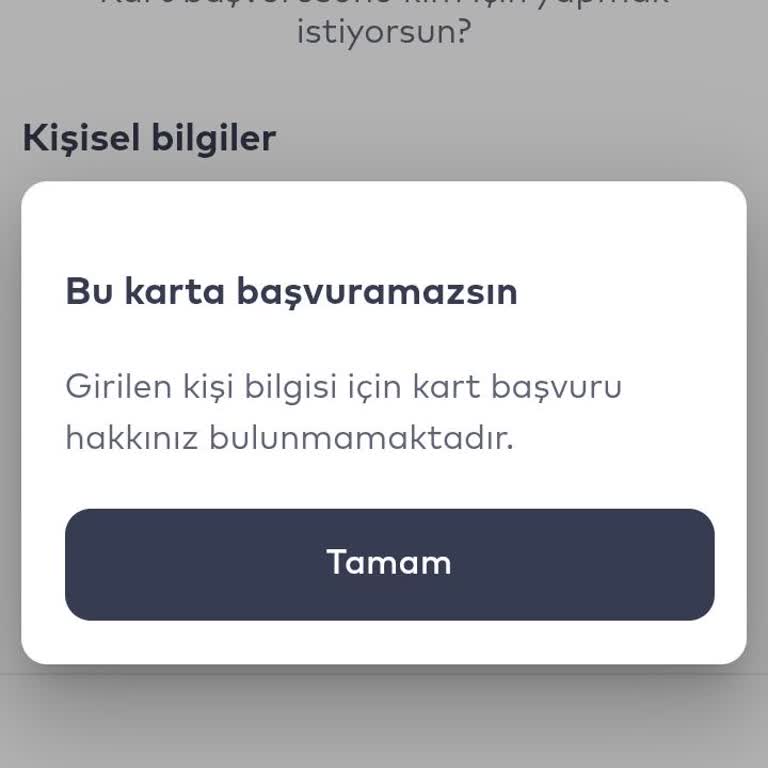 Başvuru Hakkımın Olmamasıyla İlgili Acil Destek Talebi