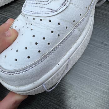 My Nike Court Vision Shoes Frayed in 2 Weeks and Got Rejected as “User Error”