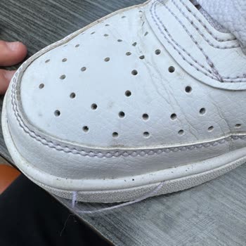 My Nike Court Vision Shoes Frayed in 2 Weeks and Got Rejected as “User Error”