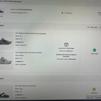 Siparişlerim Teslim Edilmeden Bilgim Dışında İptal Edildi