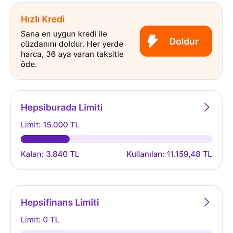 Hepsiburada Ve Hepsipay Limit Değişikliği Mağduriyeti