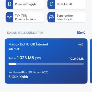 Salla Kazan Hediye İnternet Kullanımı Kendi Paketimden Düşüyor