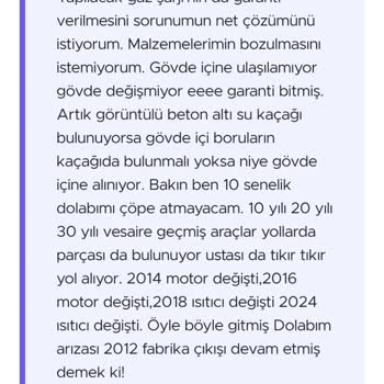 11 Yıllık Buzdolabımın Gaz Kaçağına Çözüm Bulunamıyor!