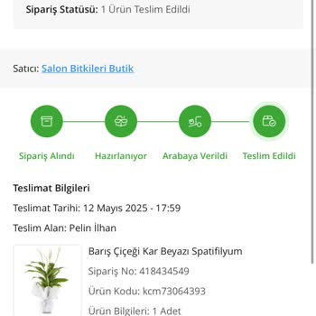 Çiçek Sepeti'nden Eksik Teslimat Ve Yetersiz Müşteri Desteği