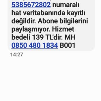Yanlış SMS Sorgusu İçin Yüksek Fatura Ücreti