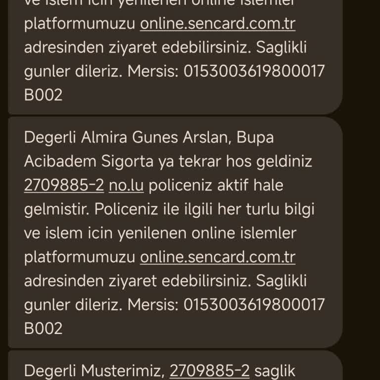 İzinsiz Poliçe Yenilemesi Ve Kartımdan Ödeme Çekilmesi