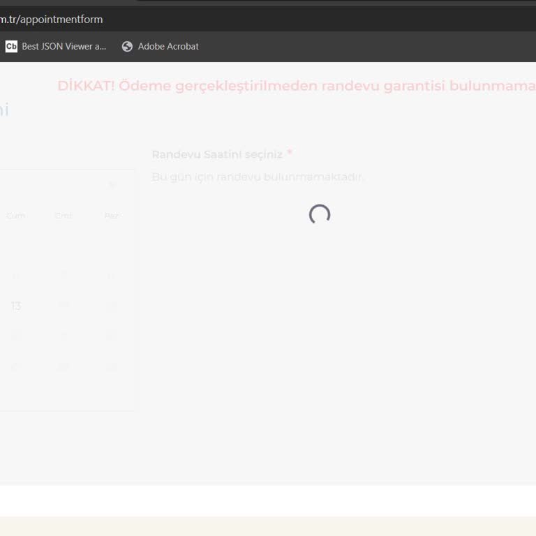 Kosmos Vize Hizmetlerinde Randevu Sorunu Ve Bot Engeli Mağduriyeti
