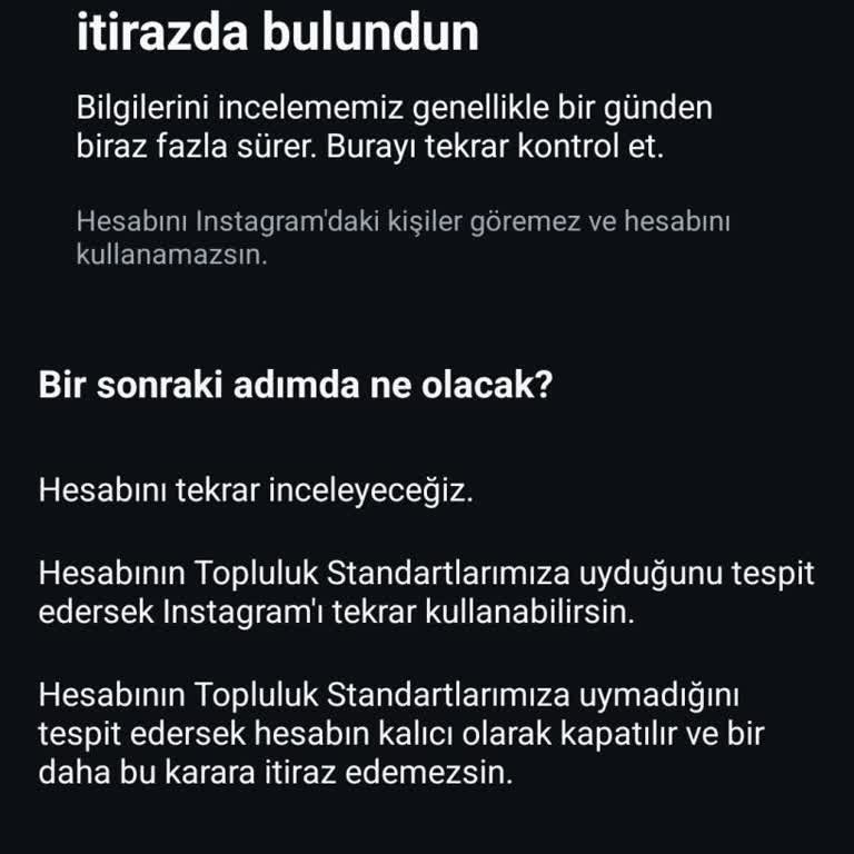 Instagram Hesaplarımın Nedensiz Askıya Alınması Ve Erişim Sorunu!