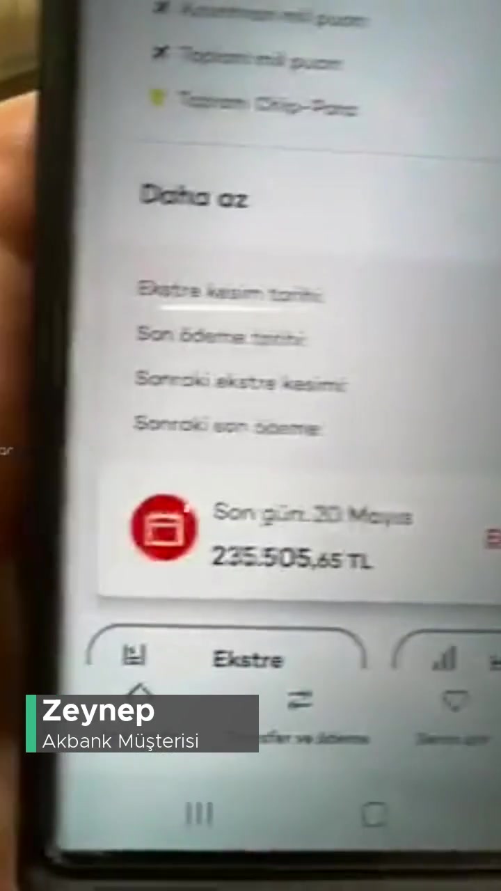 Akbank Kredi Kartı Ekstresini Kafasına Göre Yapmış! videonun kapak resmi