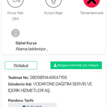 Vodafone Faturalı Hat Başvurum Onaylandıktan Sonra İptal Edildi