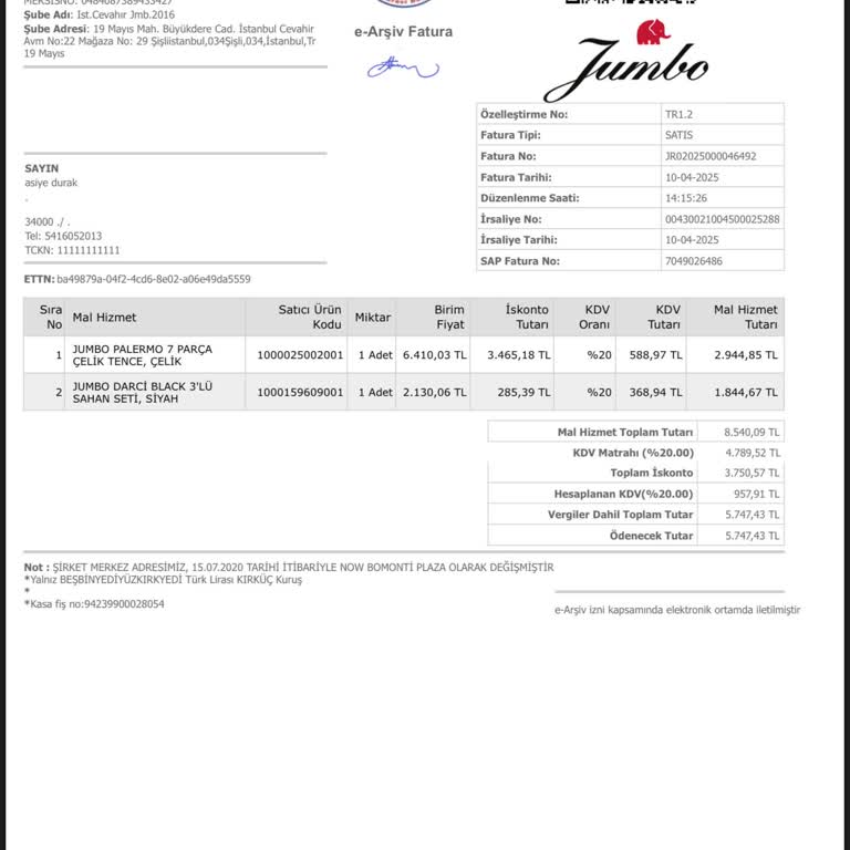 Defolu Ürün Ve Geciken Çözüm: Jumbo'dan Hediye Alışverişimde Hayal Kırıklığı