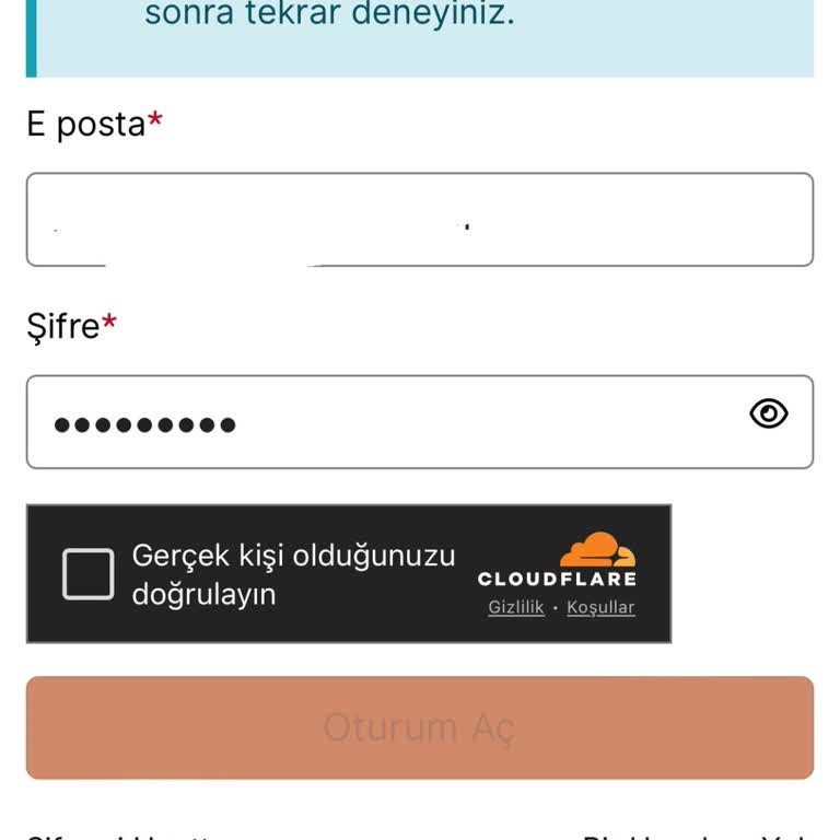 VFS Hesabım Sürekli Kilitleniyor Ve Giriş Yapamıyorum