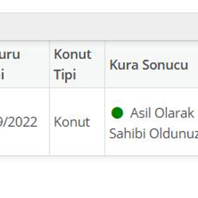 TOKİ Sosyal Konut Projesinde Asil Hak Sahibi Oldum Fakat Bilgilendirme Alamıyorum
