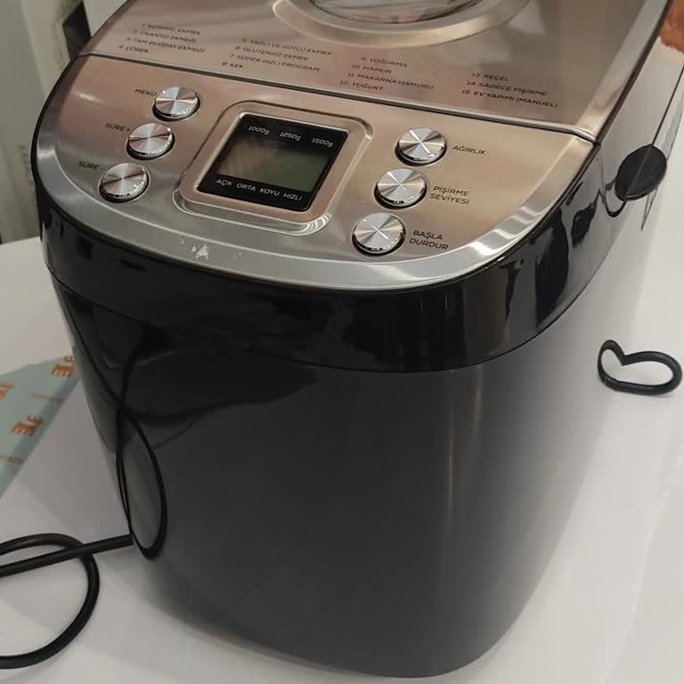 Aldığım Ekmek Ve Reçel Makinesi Sürekli Sigorta Attırıyor, Servis Talebi Oluşturamıyorum
