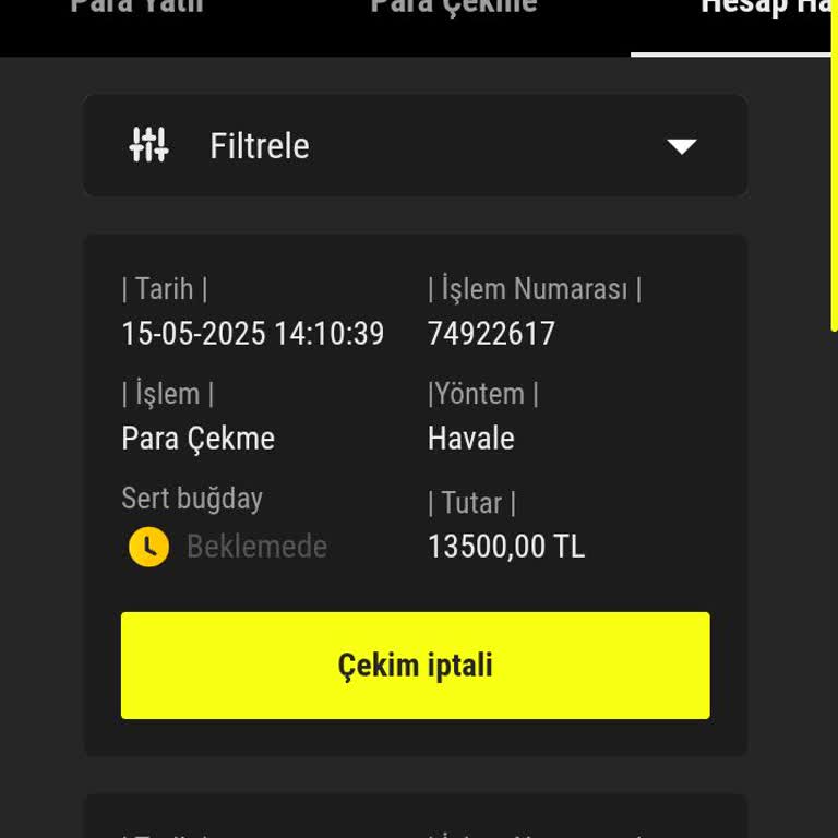 Paribahis'te 13.500 TL Para Çekimim Bekletiliyor, Mağduriyet Yaşıyorum