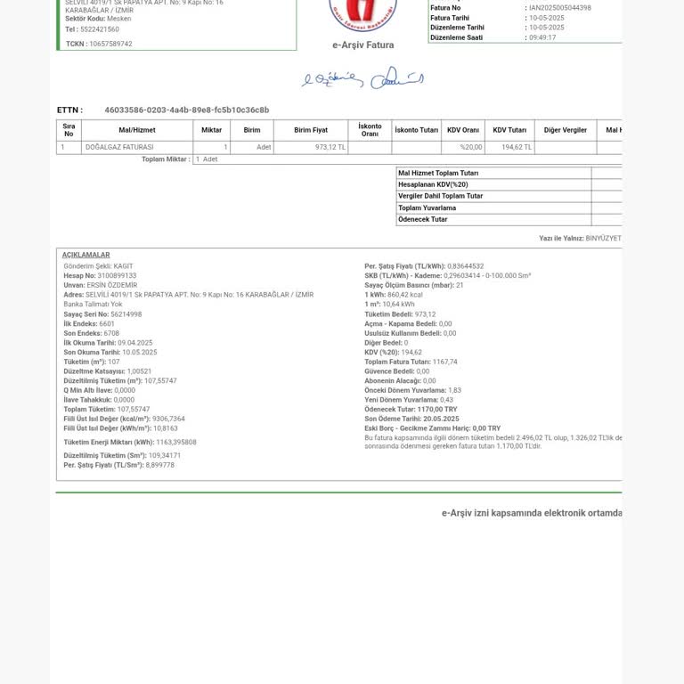 Kapatılan Peteklere Rağmen Yüksek Doğalgaz Faturası Şaşkınlığı
