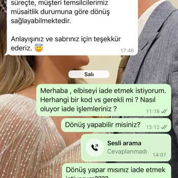 İade Sürecinde İletişim Sorunu Ve Kalite Farkı