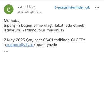 İade Sürecinde İletişim Sorunu Ve Kalite Farkı