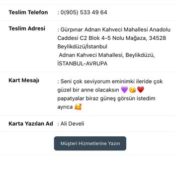 Anneler Günü Siparişim Zamanında Ulaştırılmadı, Müşteri Memnuniyeti Sıfır