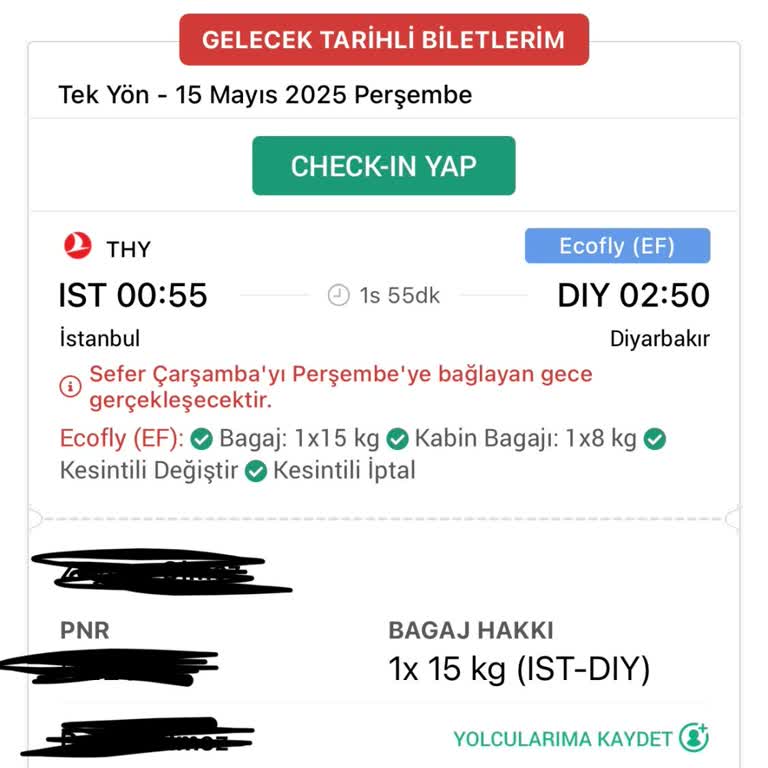 Rezervasyon Tarihi Hatası Nedeniyle Mağduriyet Yaşadım