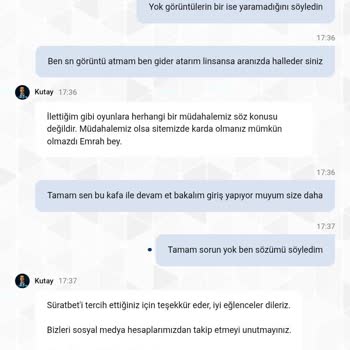 Bahis Sitesinde Oyun Donması Ve Destek Ekibi İlgisizliği