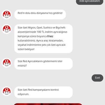 Vodafone Red'li Avantajlarım Sürekli Azaltılıyor Ve Müşteri Hizmeti Yetersiz