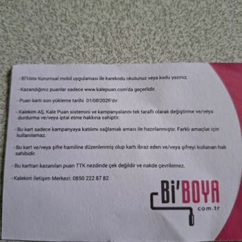 Kalekim Puan Kartı Üyeliğinde Müşteri Ayrımcılığı Ve Yanıltıcı Bilgilendirme