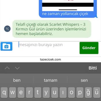 Anneler Günü İçin Gelen Çiçekler Solmuş Ve Yanlış Gönderildi
