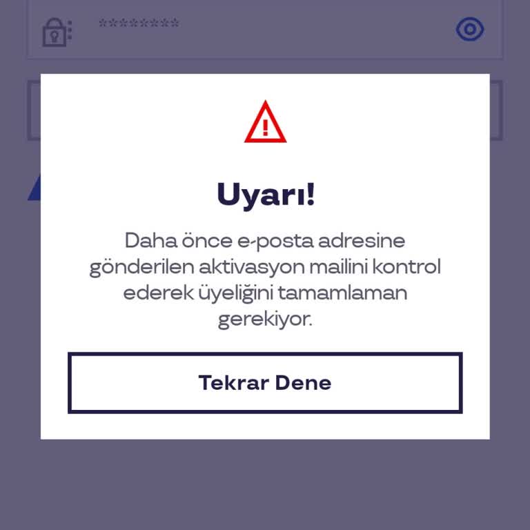 Aktivasyon Maili Gelmediği İçin Giriş Yapamıyorum