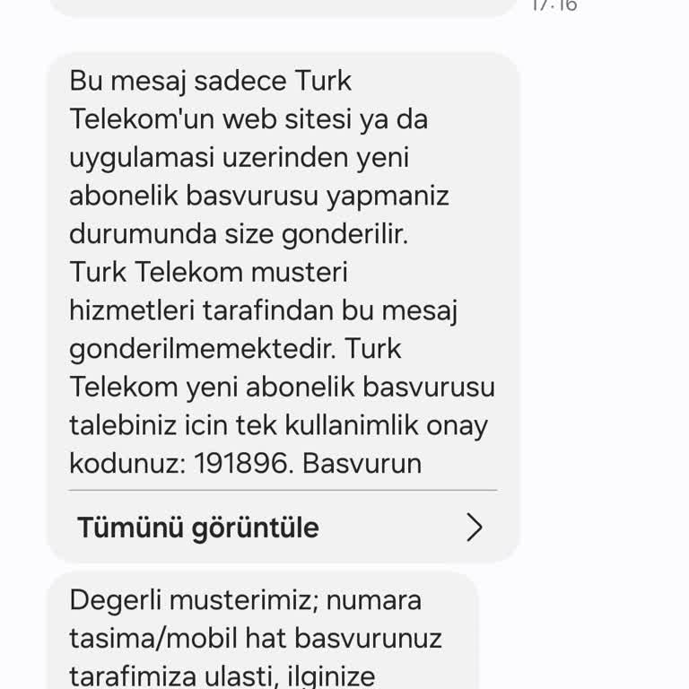 Başvuru Yaptığım Tarifeye Geçişim Süre Bitimi Nedeniyle Engellendi