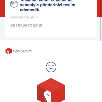 Kargom Teslim Edilmeden İade Edildi