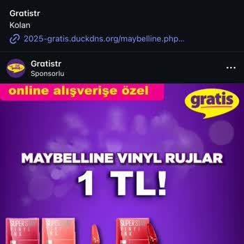 Sahte Kampanya Linkleriyle Karşılaştım Endişeliyim