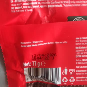 Kahve Dünyası Tambol Çikolata Ürününde Delik Sorunu